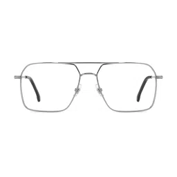 Carrera Grey Rectangular Eye Frames for Men image 2