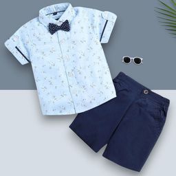 WINSWORLD ENTERPRISE Kids Printed Shirt with Shorts-image-32