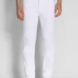 American Eagle Outfitters White Slim Fit Jeans-image-52