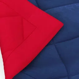 Bianca Carlson Navy & Red 210 TC Comforter - Set of 1 image 5