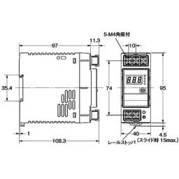 Omron Switching Power Supply S8VS 60 W 2.5 A, S8VS-06024-picture-0