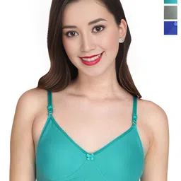 Liigne Women pack of 3 Bra Full Coverage-26