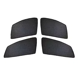 Auto Pearl Window Plug-in Half Sun Shades Z Black Compatible For Hyundai Xcent 2016, HCrtn21Xcent2016 (Set of 4)-image-6