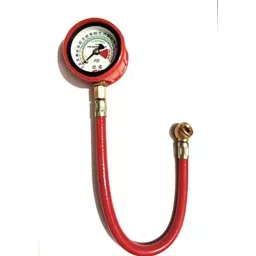 B K JAGAN & CO Size 50 mm Tyre Pressure Gauge Hose Type 0-200 PSI-30