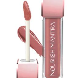 Nourish Mantra Creamy Matte Liquid Lipstick with SPF 15 Natkhat Berry - 3.5 ml-92