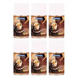 Airance 250 ml Each Coffee Fragrance Automatic Air Freshener Refill Perfume Spray (Pack of 6)-image-27