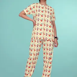SAKARMAA Women Printed Top With Trouser-picture-14