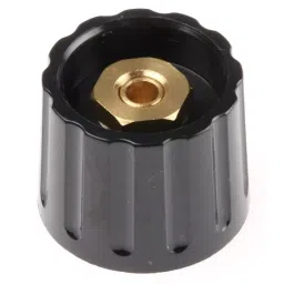 RS PRO 21.3 mm Black Potentiometer Knob for 6 mm Shaft, 4638508-image-73