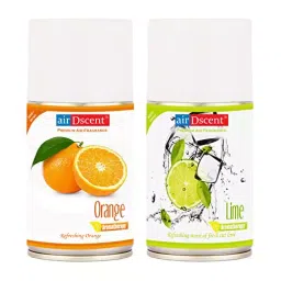 AirDscent 250 ml Each Refreshing Lime & Orange Spray Air Freshener Refill (Pack of 2)-16