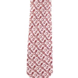 The Tie Hub Pink Cookies Printed Skinny Tie-image-73