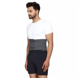 Reify Premium Lumbar Support Waist Belt in Grey Color for Lower Back Support, Size XL image 5