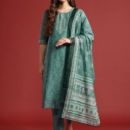 Anouk Indie Prints Kurta with Trousers & Dupatta-picture-55