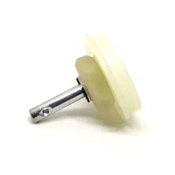 Invento ISC 1727-2 Series Free Rotating 6 mm Shaft Dead Axle Dummy Motor for Robotic Vehicle DIY Projects image 1