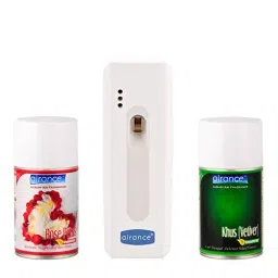 Airance Automatic A5 Perfume Dispenser With 250 ml Each  Rose Petals & Khus  (Vetiver) Fragrance Refill (Pack of 3)-image-14