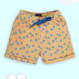 KiddoPanti Girls Floral Printed Hot Pants-image-55