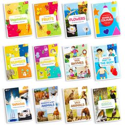 Spartan Kids Wipe & Clean Picture Books - Set of 12-8