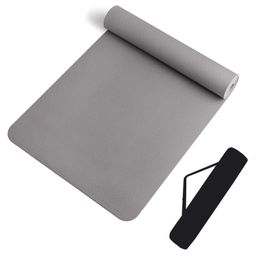 SYNCO Yoga Mat With Carrying Strap - Grey-25