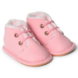 Mi Arcus Rubber Girl Comfy Rabbit Fur Shoes- Pink-image-97