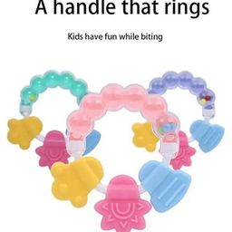 numum Silicone Ring Teether - Multicolor ( color and design may vary) image 2