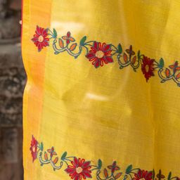 craftroots Embroidered Dupatta with Thread Work image 2