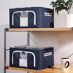 Panchhi Store Blue Set of 4 Reusable Multi-Utility Organisers image 2