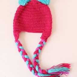 Woonie Handmade Devil Eye Cap - Magenta image 4