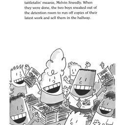 scholastic Captain Underpants #06: The Big Bad Battle Of The Bionic Booger Boy Part 1-English image 4