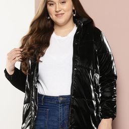 Sztori Plus Size Hooded Padded Jacket-picture-54