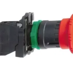 Schneider Electric Emergency switching off push button Turn To Release Red mushroom Ø 40 mm, XB5AS542N-10