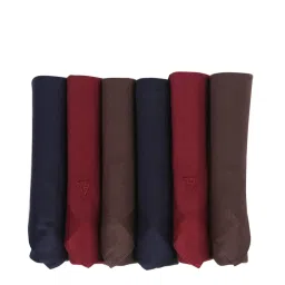 Van Heusen Multicolor Printed Handkerchief Set of 6 image 1