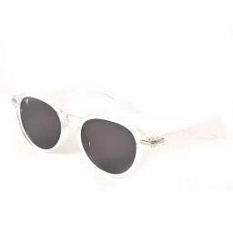 Voyage Black Round UV Protection Unisex Sunglasses-image-86