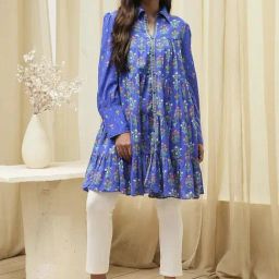 Biba Blue Printed Kurtas-image-40
