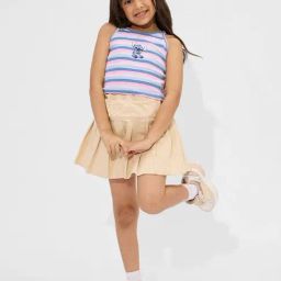 The Souled Store Girls Multicolor Cotton Striped Tops-image-37