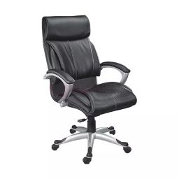 Modern India Seating Office Chair New Luxury Swivel Executive Black Color CC RSC-301BLK-18