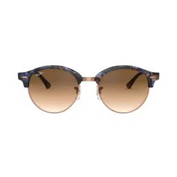 Ray-Ban 0RB4246 Light Brown Anti-Reflective Clubmaster Sunglasses - 51 mm-image-27