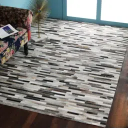 Pequra Multicolor Leather XL Carpet - Set of 1-43
