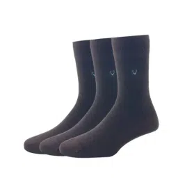 Allen Solly Brown Cotton Socks (Pack of 3)-image-79