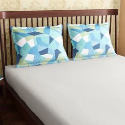 Petal Home Origami Abstract Multicolor 300 TC Cotton Pillow Covers - Set of 2-image-45