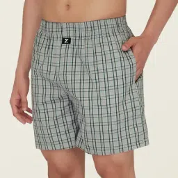 XYXX Grey Check Boxers-picture-42