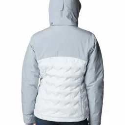 Columbia Grey & White Color-Block Padded Jacket image 2