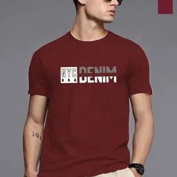 REYA Men Printed Applique T-shirt-picture-13
