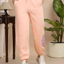 Sweet Dreams Pink Fleece Regular Fit Pyjama-image-79