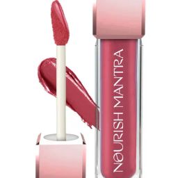 Nourish Mantra Creamy Matte Liquid Lipstick with SPF 15 Jashn-E-Gulaab - 3.5 ml-89