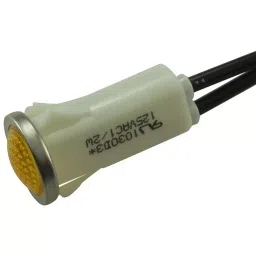 VCC LAMP, INDICATOR, NEON, AMBER, 125V, 1030D3.-picture-13