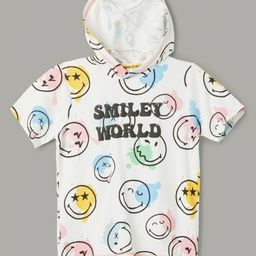 Fame Forever by Lifestyle Boys Conversational Printed Hood Cotton T-shirt-image-92