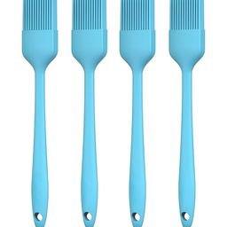 We3 Set Of 4 Blue Silicon Pastry Brush-12