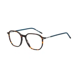 HUGO Brown Geometric Eye Frames for Men-picture-36
