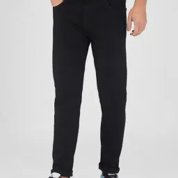 Spykar Black Slim Fit Jeans-picture-42