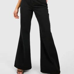 Kotty Black Bootcut High Rise Jeans-picture-8