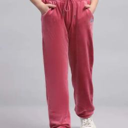 Monte Carlo Girls Pink Solid Lower-image-1